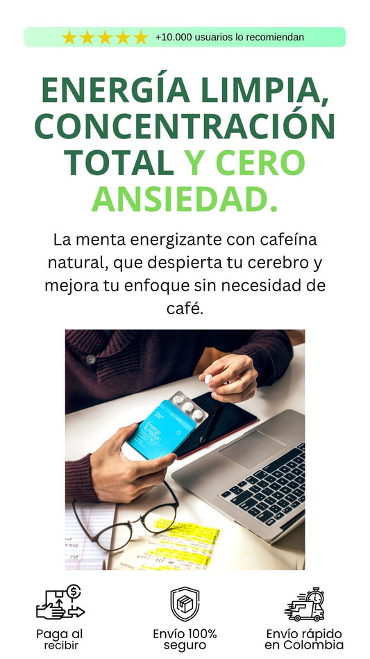 NeuroGum™ | Mentas de cafeína